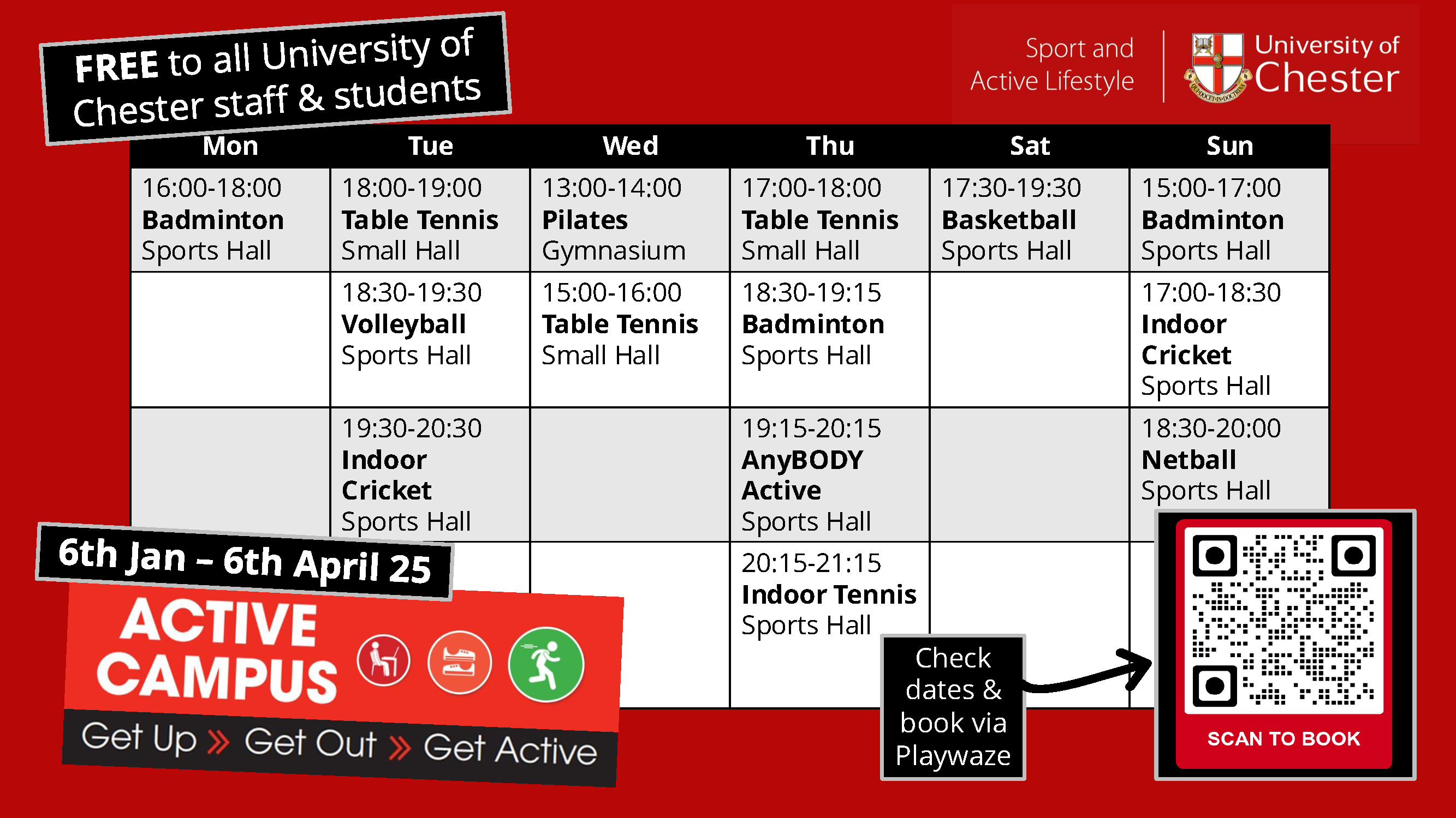 Active Campus Timetable