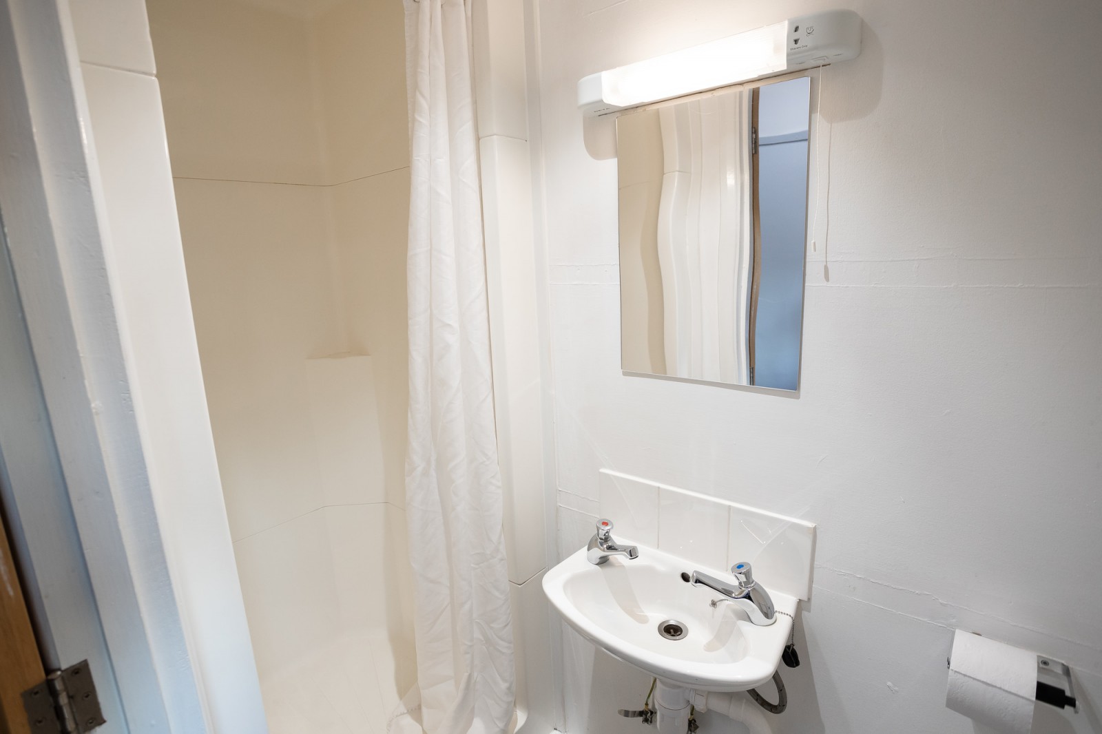 A bathroom in Fisher House