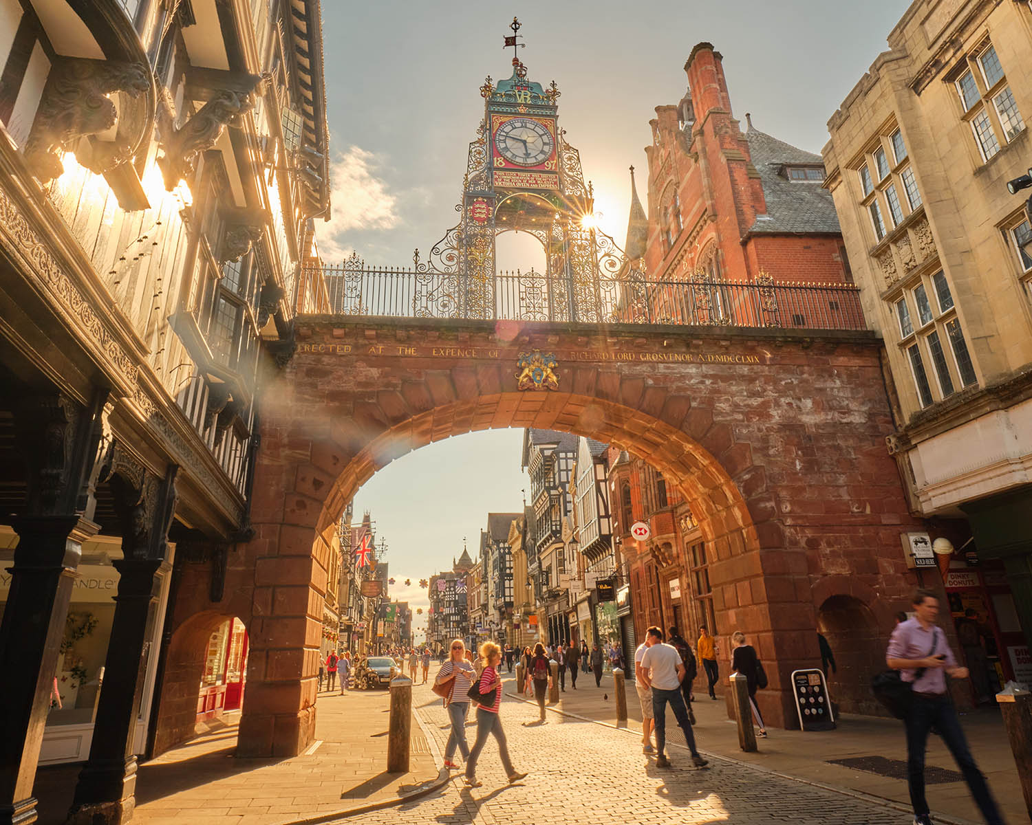 Eastgate Clock in Chester