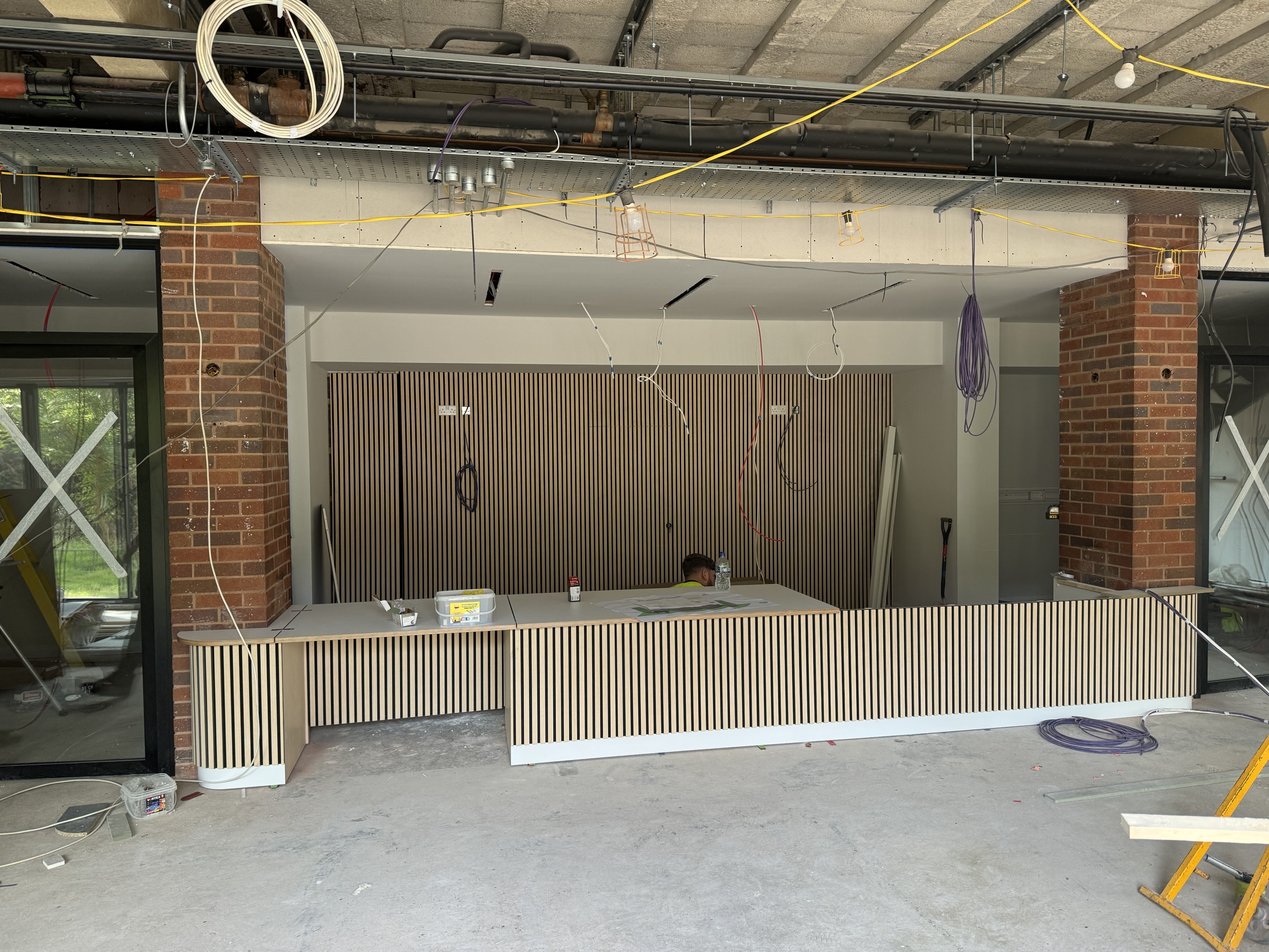 Molloy foyer progress