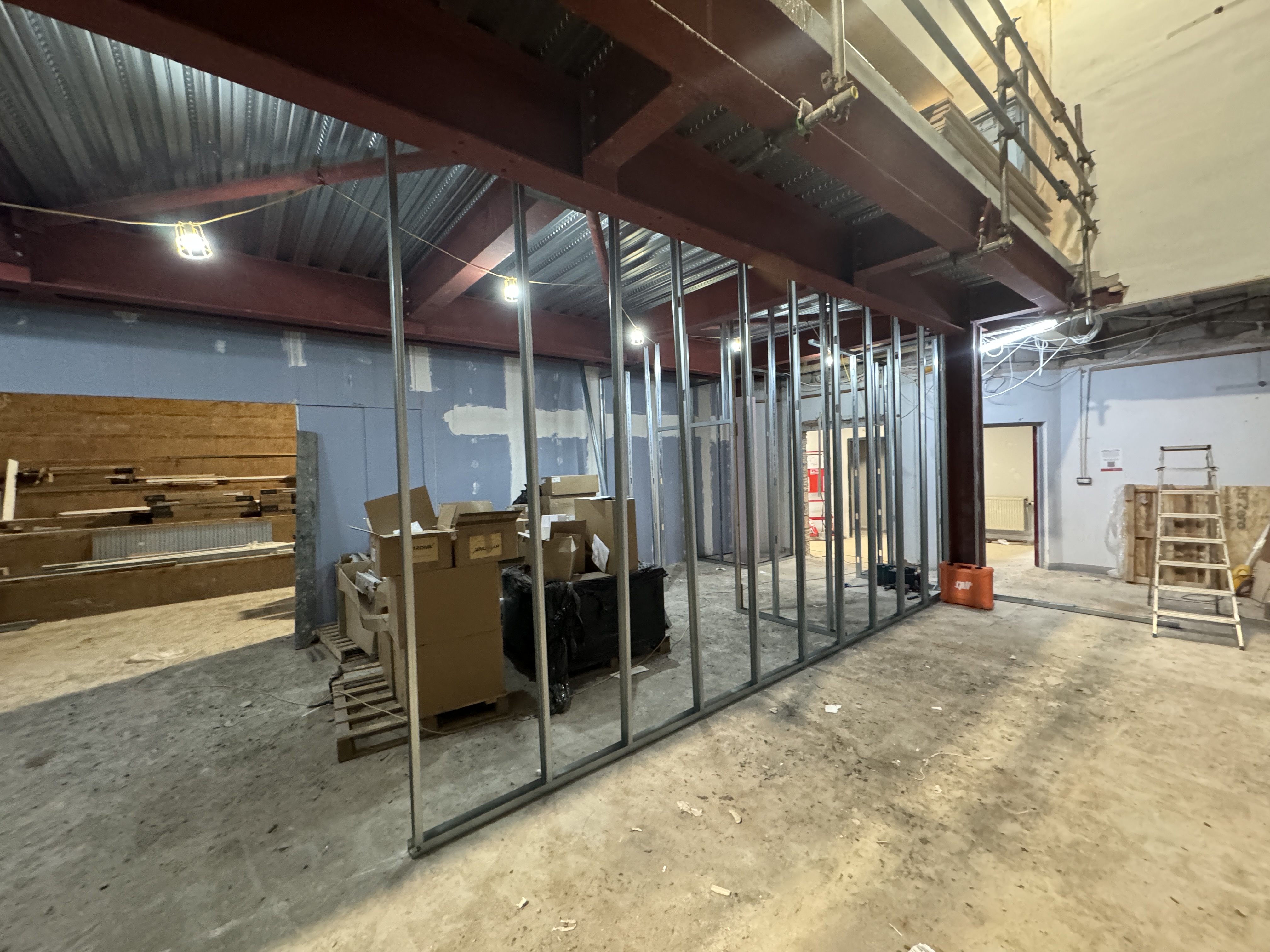 Molloy ground floor progress