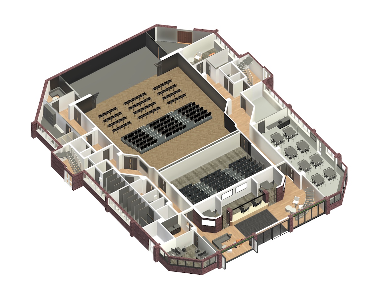 Graphic of the new Molloy Ground Floor