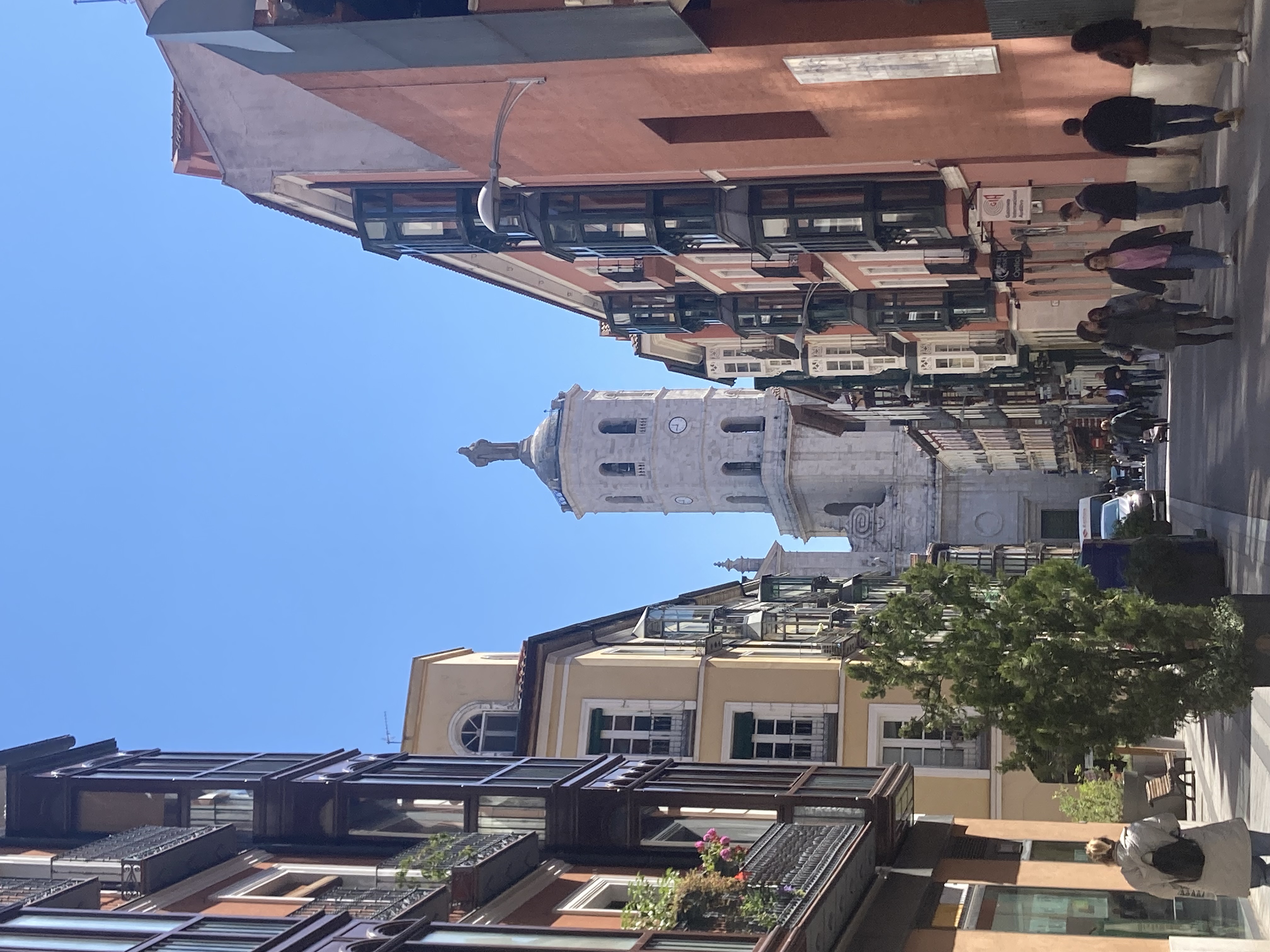 Buildings in the centre of Madrid