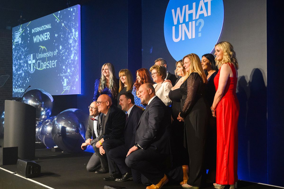 WUSCAS University of Chester team photo.