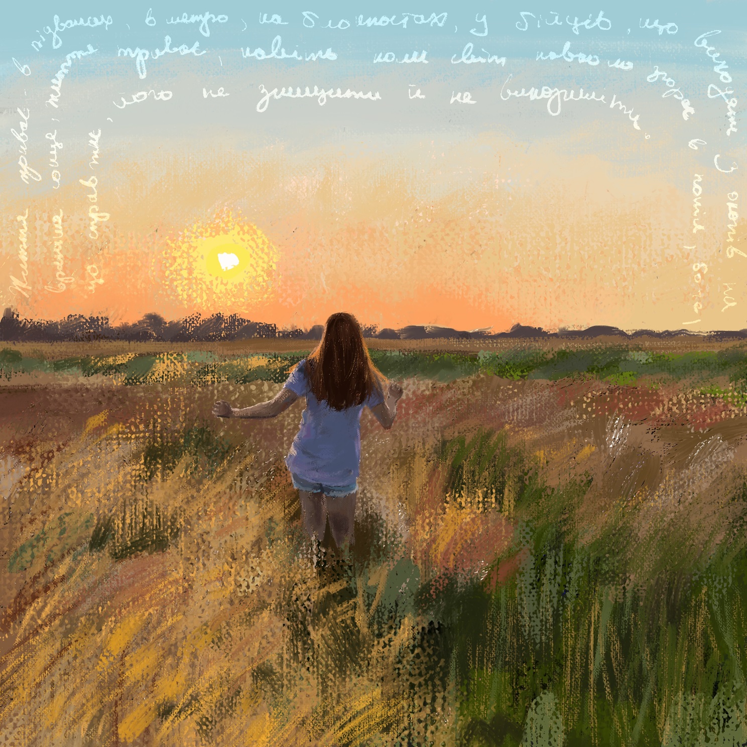 One of the artwork pieces showcased in Chester Cathedral, by University of Chester Fine Art and Graphic design graduate Marta Fainer.