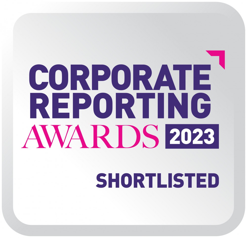 Corporate Reporting Awards 2023 logo