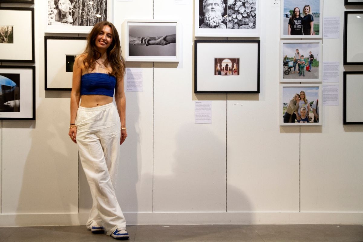 Photography student Ella Beckett.