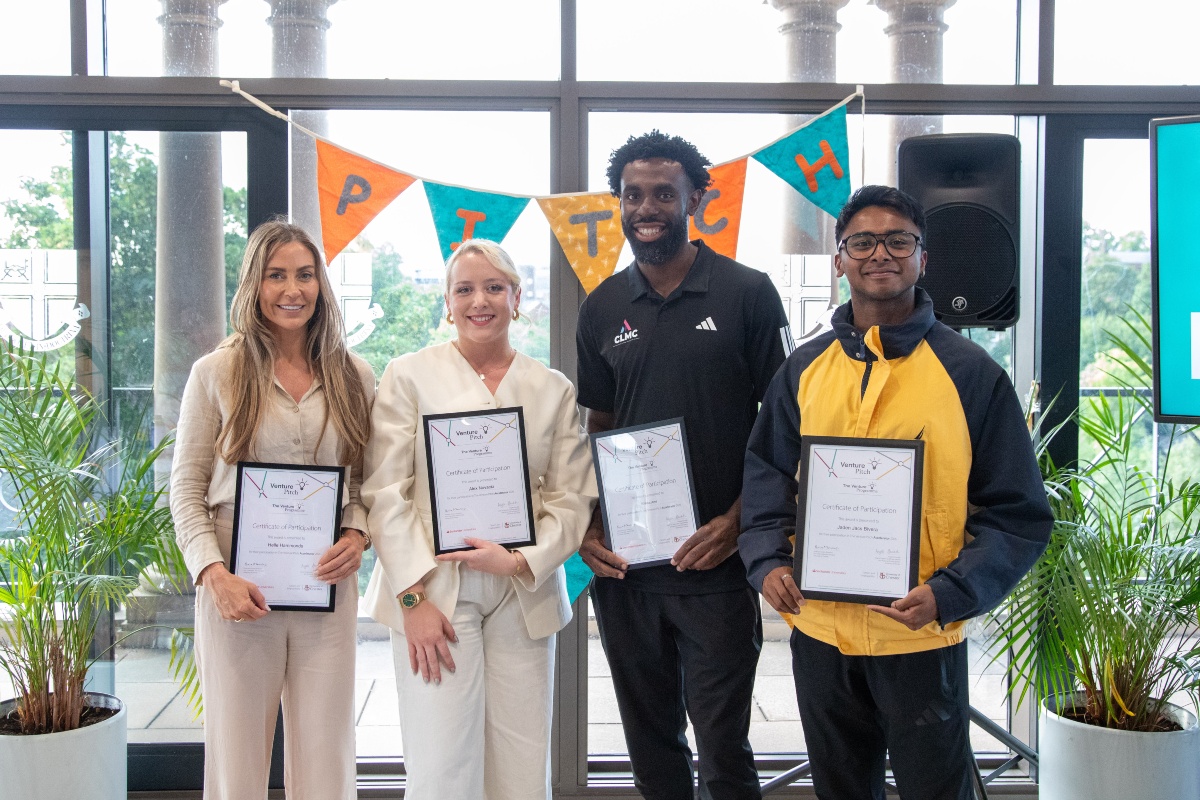 Winners of the Venture Pitch Accelerator competition.