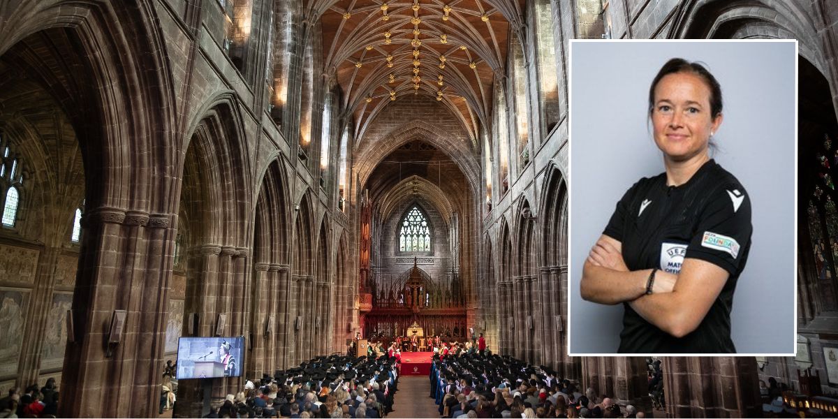 Cheryl Foster, Chester graduation.