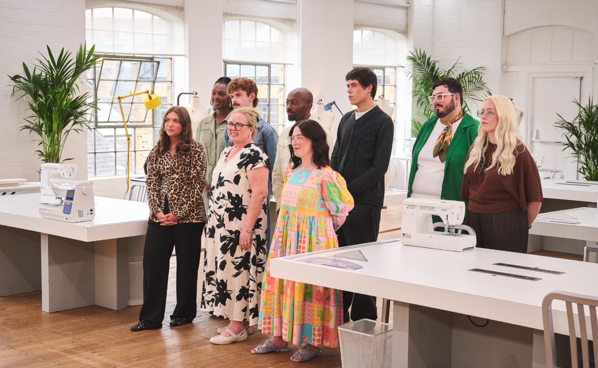 All nine contestants in series two of M&S: Dress The Nation.