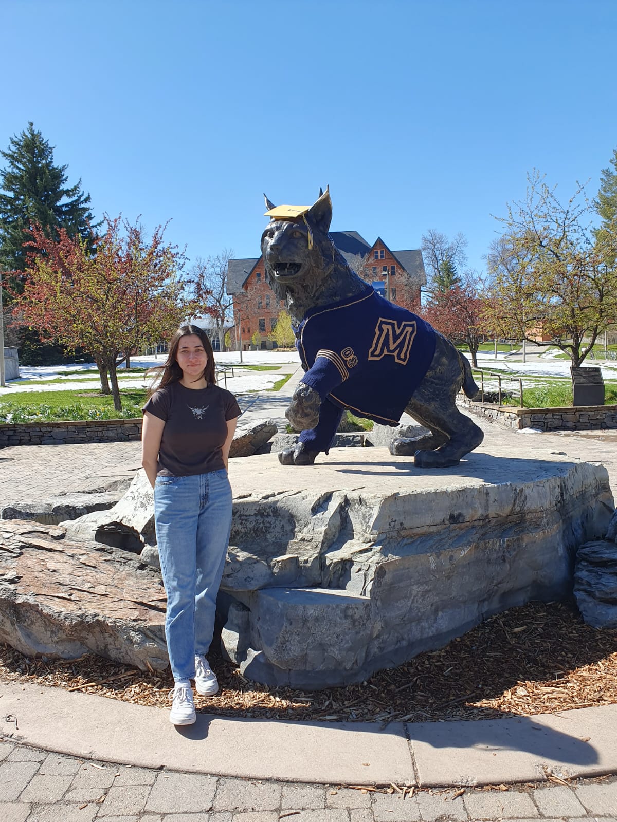 student at montana state uni