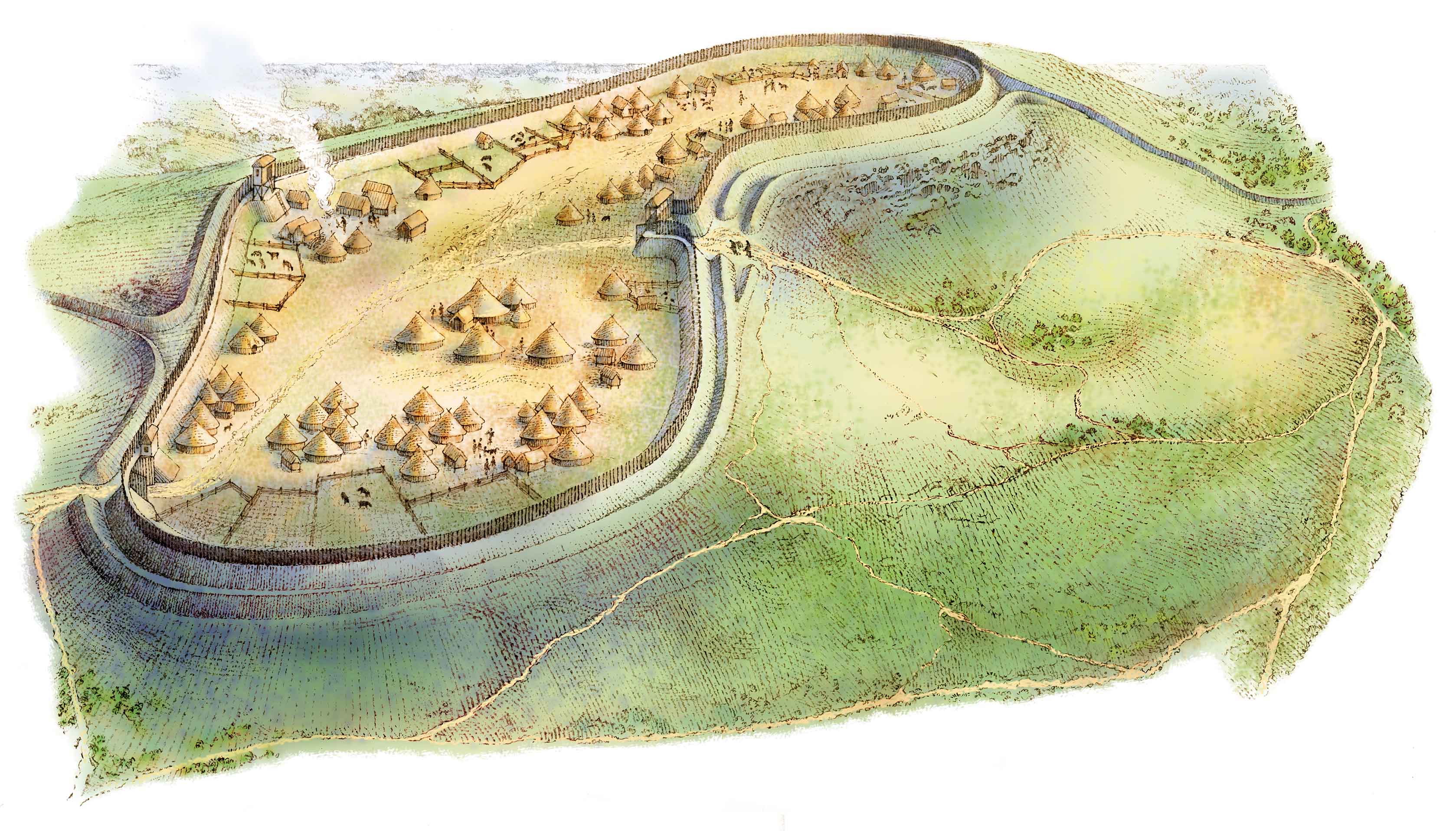 Iron Age Hillfort.