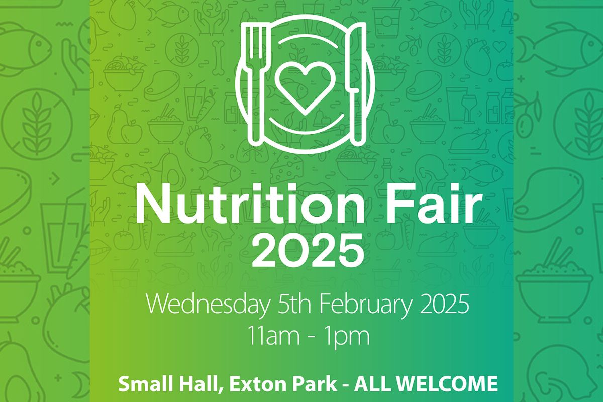 Nutrition Fair advert.