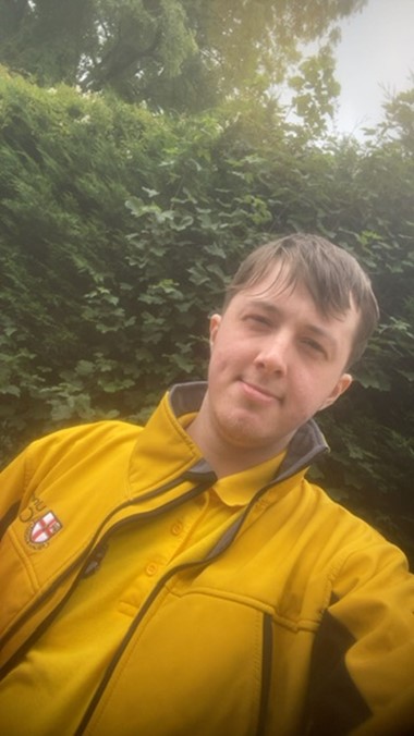 student ambassador in uniform