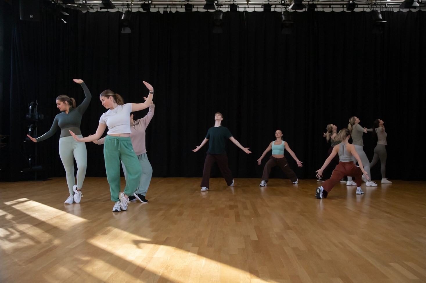 Students at Storyhouse Futures.