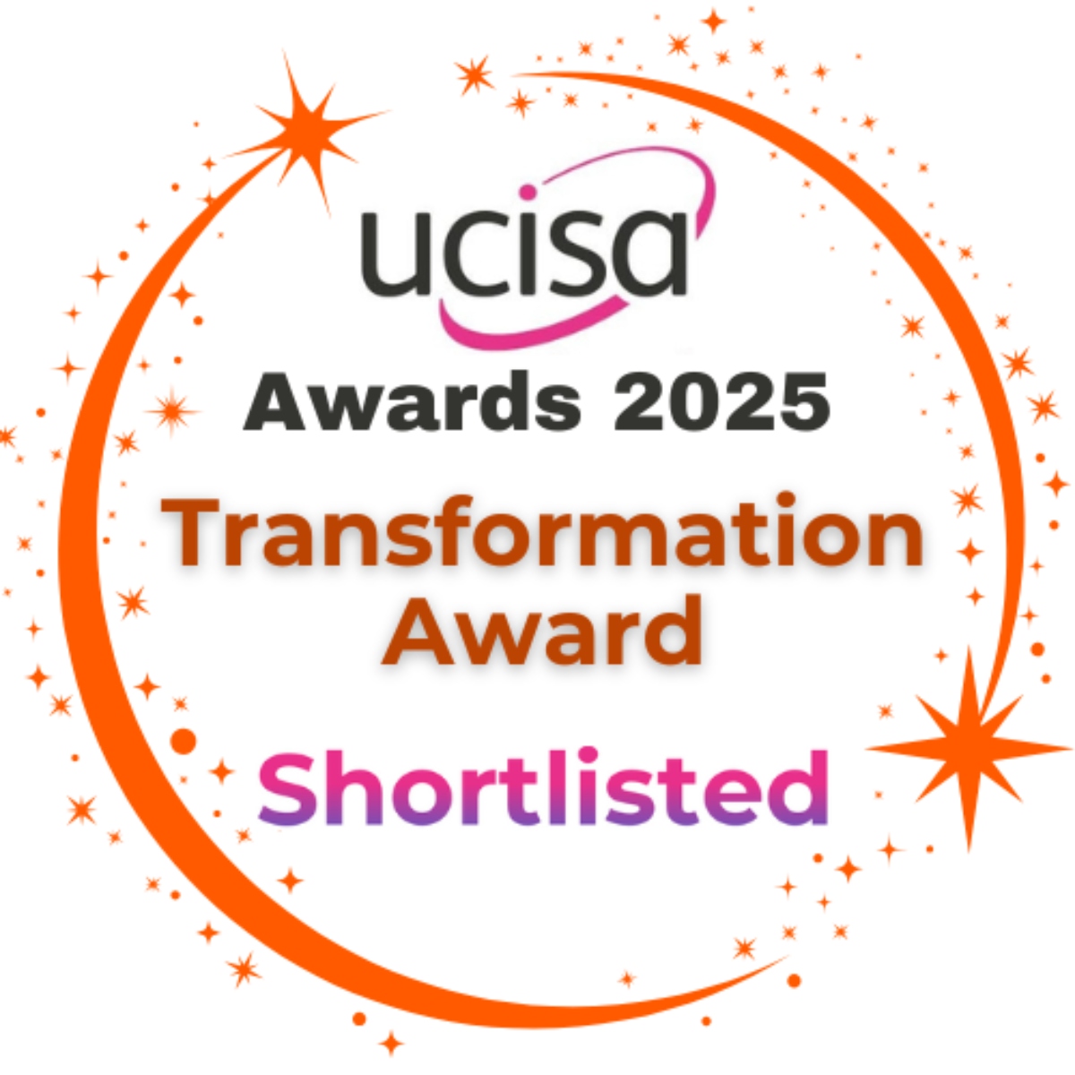 UCISA Awards Transformation logo.