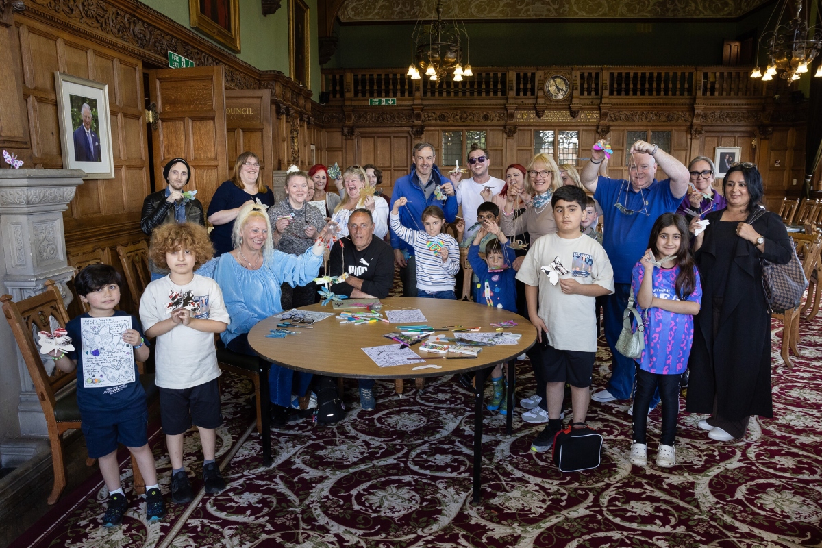 Winged Insects Eco Art Workshop.