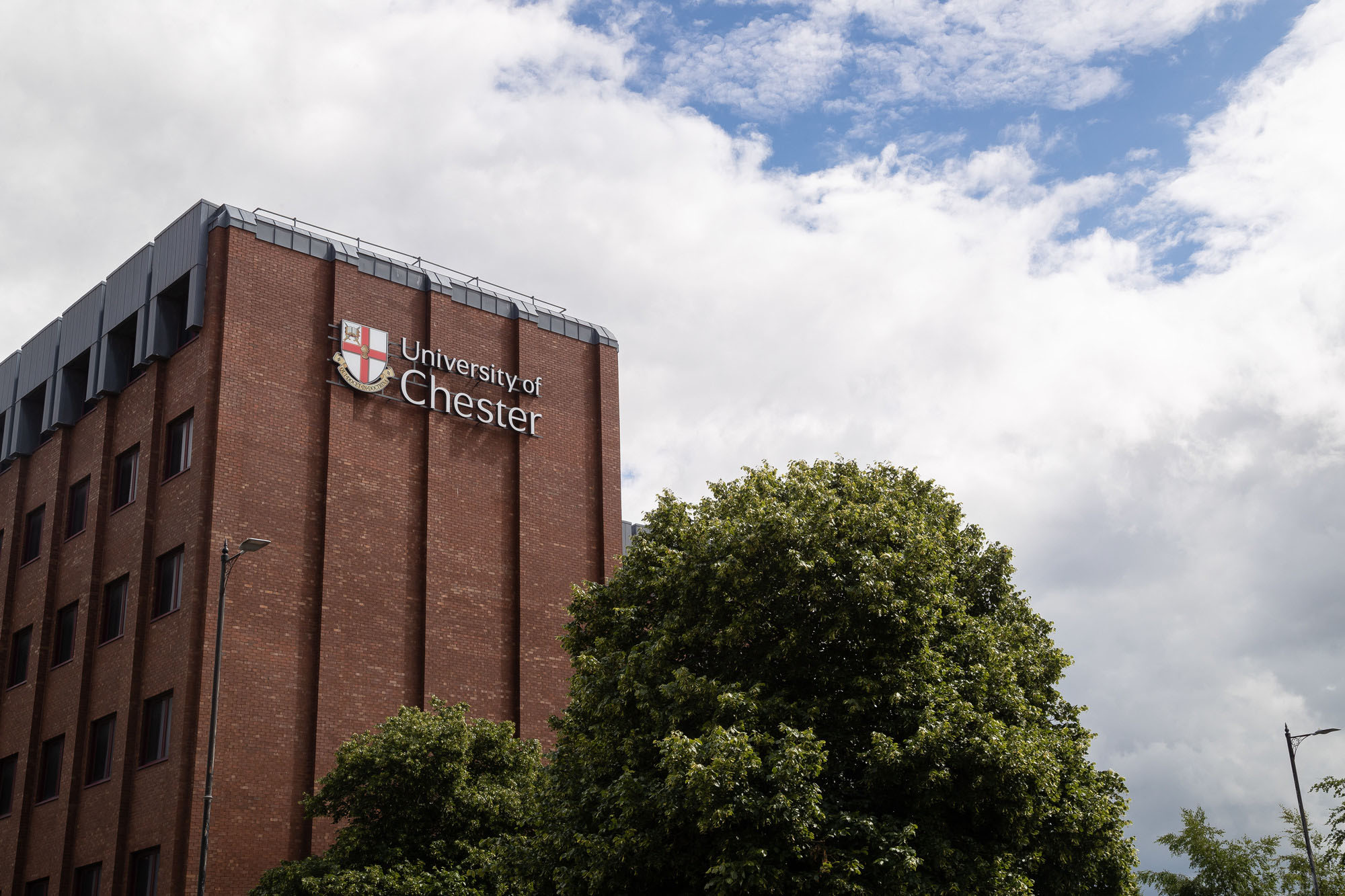 Exterior of Marriss House, University Centre Birkenhead, highlighting its modern campus presence.