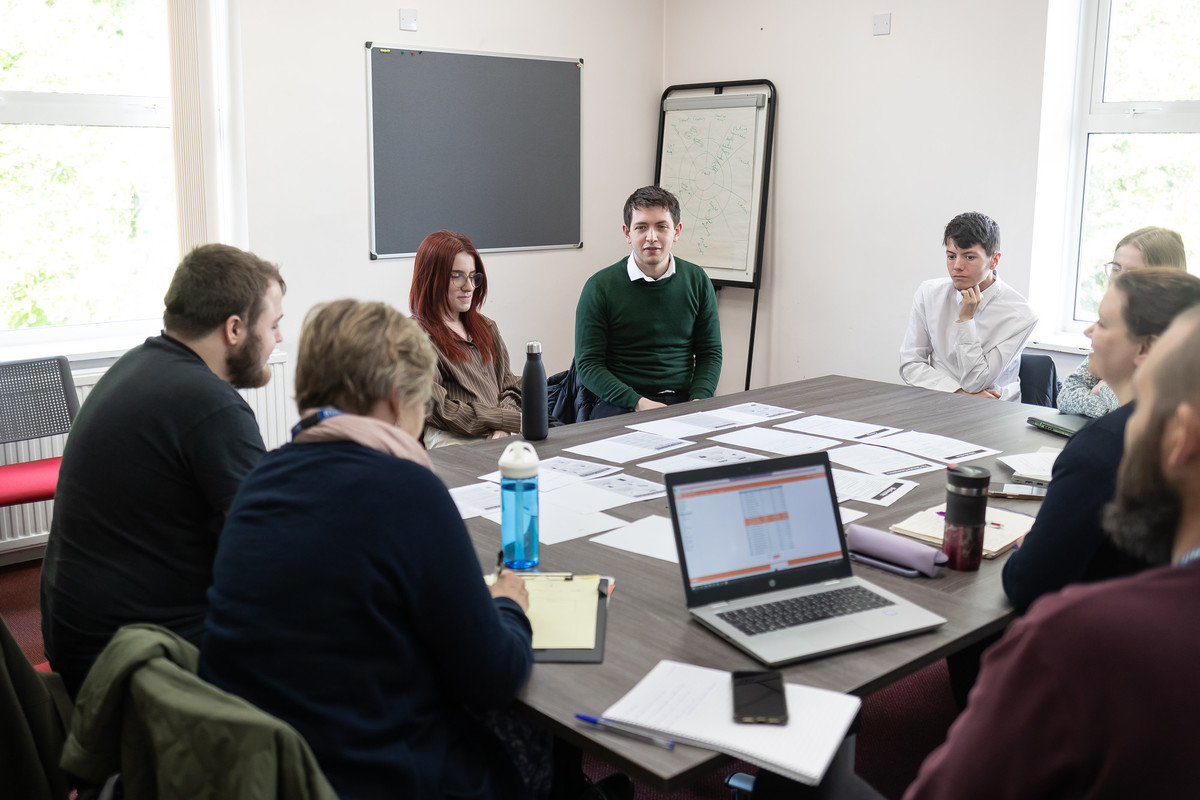 Group of people in a meeting
