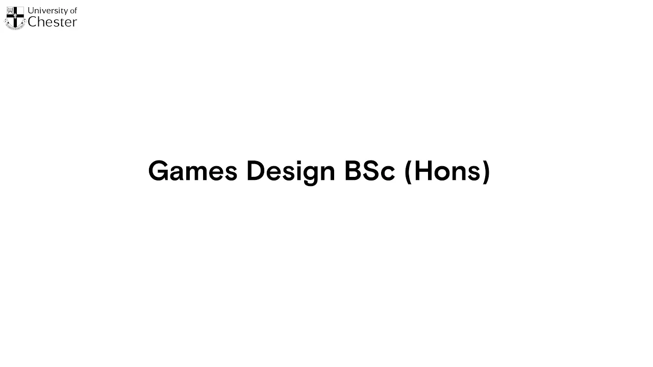 Games Design Course Video Thumbnail